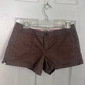 Old Navy Brown 3.5” Low Rise Shorts